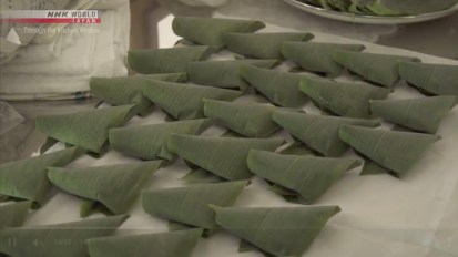 Through the Kitchen Window: Misao Kuwata – Mochi Rice Cakes Wrapped in Bamboo&nbsp;Leaves